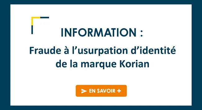 Information : fraude à l’usurpation d’identité de la marque Korian